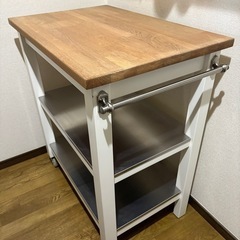 イケア　IKEA STENSTORP/ステンストルプ キッチンワゴン