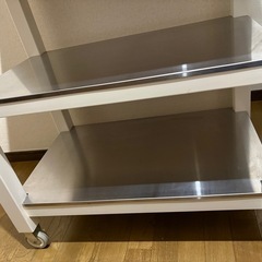 イケア　IKEA STENSTORP/ステンストルプ キッチンワゴンの画像