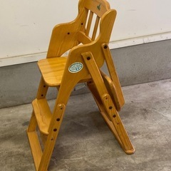 折りたたみベビーチェアの画像