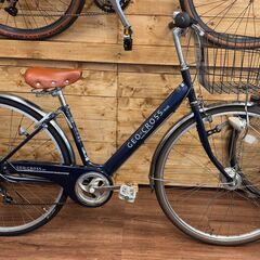 中古整備品　試乗できます　27インチオートライト、6段変速付き自転車