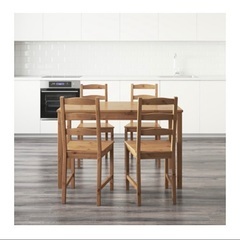 IKEA ダイニングテーブル ヨックモックの中古が安い！激安で譲り