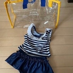 サイズ90水着プールバッグのセット