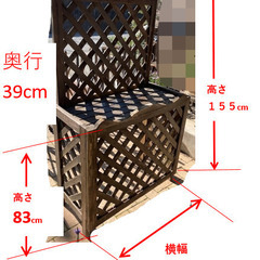 ☆★ 木製のエアコン室外機カバー★☆