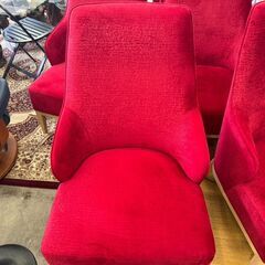 【愛品館八千代店】1人掛けソファ　REDの画像