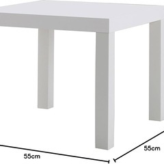 IKEA 机ホワイト
