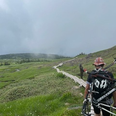 尾瀬沼横断サイクリング