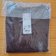 【未使用品】ユニクロリブTシャツＭサイズの画像