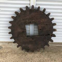 木製の歯車 A30 農具 古民具 DIY