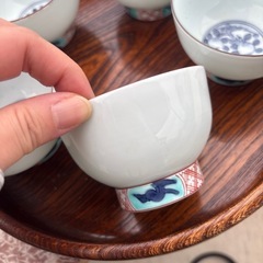 おぼん　湯呑みセットの画像