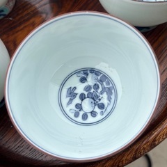 おぼん　湯呑みセットの画像