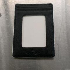 0607-260 クレージュ レザー　パスケース カードケースの画像