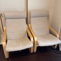  【お値引き検討可能】 IKEA　POÄNG ポエング パーソナ...
