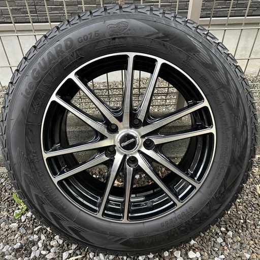 スタッドレスタイヤ＋ホイール4本 ナット付