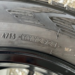 スタッドレスタイヤ＋ホイール4本 ナット付の画像