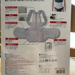 【値下げしました】腰から正す姿勢ベルトMの画像