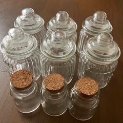 ガラス瓶9個セット