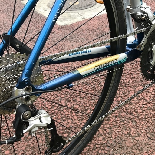 【新潟県南魚沼、直接取引】ビアンキ カメレオンテ クロス3 2013 サイズ43 新潟県南魚沼、直接取引】ビアンキ カメレオンテ クロス3 2013