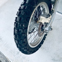 KAWASAKI ビンテージオフロード　kdx250sr  低走行距離の画像