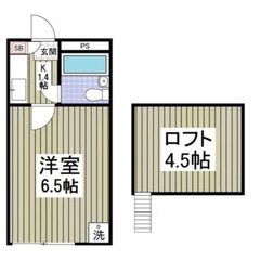 ◾️◾️◾️【初期費用5万円】◾️◾️◾️１K◾️東武鉄道東上線...