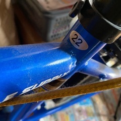 美品！室内保管！22インチ クロスバイクの画像