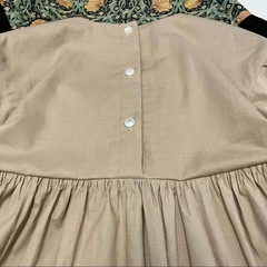 ヨークワンピース　女の子お洋服　120cmの画像