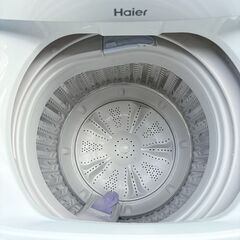 【❗️✨美品✨❗️】Haier 全自動洗濯機 JW-C55A（5.5kg・2015年製）スリムボディ 清掃＆動作確認済み！の画像