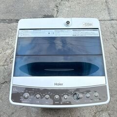 【❗️✨美品✨❗️】Haier 全自動洗濯機 JW-C55A（5.5kg・2015年製）スリムボディ 清掃＆動作確認済み！の画像