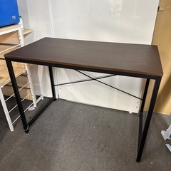 オフィスデスク テーブル 幅100cm  ブラウン
