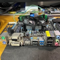 LGA1155 マザーボード CPU i7-3770 メモリ16GB CPUクーラー付き セット ③の画像