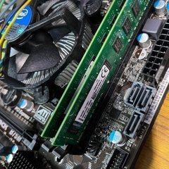 LGA1155 マザーボード CPU i7-3770 メモリ16GB CPUクーラー付き セット ③の画像