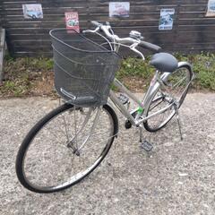 ブリジストン！27インチ３段変速付きシティーサイクル！タイヤ前後新品！