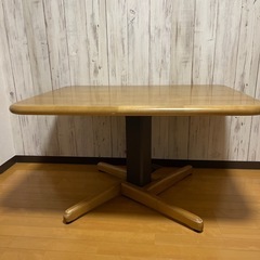 昇降式ダイニングテーブル 4人用の画像