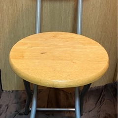 【０円】折りたたみチェア★２脚