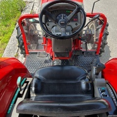 ヤンマー　トラクター 33馬力 エコトラ　 4WD パワステ 自動水平　モンロー　自動耕深　倍速　PTO逆転　AF333　耕耘幅1700mm エコディーゼル　キャノピー付き 四駆　大型　耕運　畑　田　畜産　宮崎　簡易始動動画ありの画像