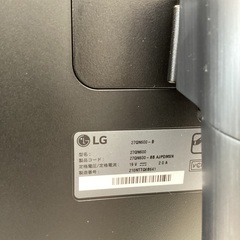 【トレファクマーケット久喜店】LG　液晶モニター 27ｲﾝﾁの画像