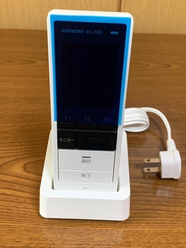 アイホンWS-14A セット カメラ付玄関子機(JU-DA) モニター付親機(WS-1ME-T) モニター付ワイヤレス子機(WS-2W