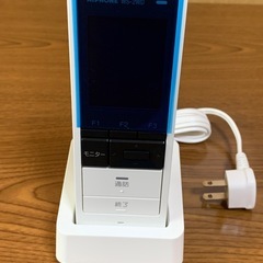 アイホンWS-14A セット カメラ付玄関子機(JU-DA) モニター付親機(WS-1ME-T) モニター付ワイヤレス子機(WS-2WD)の画像