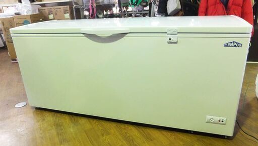 ◆テンポスバスターズ◆業務用冷凍ストッカー　TBCF-576-RH　2023年製　上開き　動作OK　USED