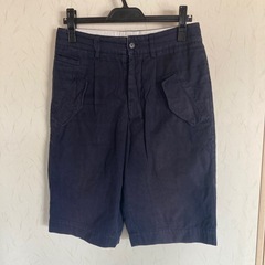イヴサンローランハーフショートパンツ フロントポケット付き