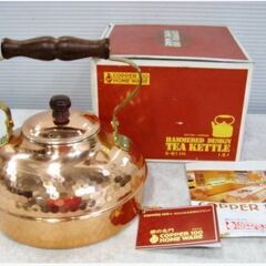未使用品　新光金属　純銅　ケトル　COPPER100　やかん　銅...