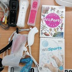 0607-504 Wii ディスク付き　ゲーム機の画像