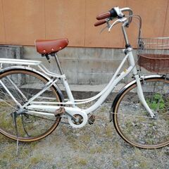 ２６インチシティサイクル　6段変速　
