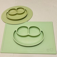 ezpz イージーピージーのベビープレート　2枚セット