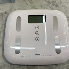 体重計 ドリテック BS-238 2022年製 要単4型乾電池×...