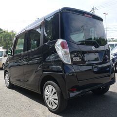 (6523) 38万 H.26(2014)年　日産 デイズルークス　AT　ナビ付　黒　走行81,026KMの画像