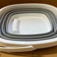 折りたたみ　バケツ　の画像