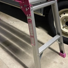 お値下げしましたアルミ洗車台の画像