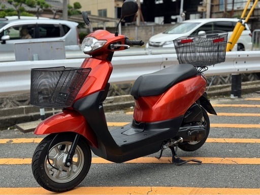 ホンダ タクト50cc AF79 8237キロ リアBOX付 自賠性R6年7月付 リアタイヤ オイル交換済み すぐ乗れます 近隣無料配送 ホンダ タクト50cc AF79 8237キロ リアBOX付 自賠性R6年7月