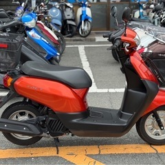 【機関良好•ワンオーナー】ホンダ タクト AF79オレンジ【前後カゴ付きで積載いっぱい❗️】の画像