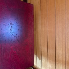飾り棚　昭和レトロ　アンティーク　キャスター付き
の画像